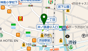 NMF渋谷公園通りビルの地図画像