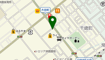餃子の雪松 大池町店の地図画像