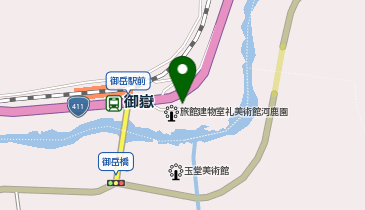 鶏笑 御岳店の地図画像