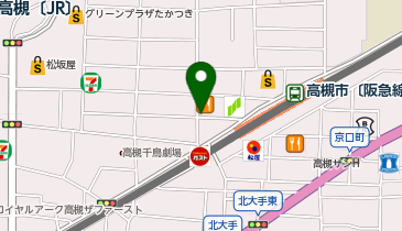 くそオヤジ最後のひとふり 高槻店の地図画像