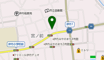 伊丹市立産業振興センターの地図画像