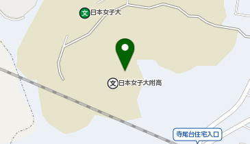 日本女子大学生涯学習センター 西生田の地図画像