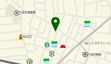天ノ屋 下北沢本店の地図画像