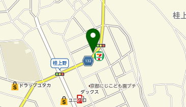 上桂卓球場の地図画像