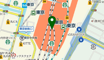 ユニクロ 東京駅エキュート京葉ストリート店の地図画像