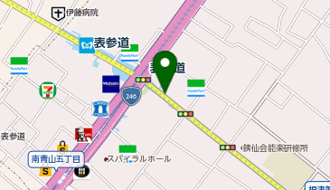Re.Ra.Ku Echika(レ ラ ク エチカ) 表参道店の地図画像