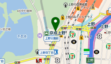 デリフランス 京成上野店の地図画像