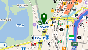 トラベレックス 京成上野店 - Taito-Ku Tokyo(タイトーク トーキョー)の地図画像