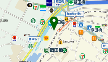 保険見直し本舗 飯田橋ラムラ店の地図画像