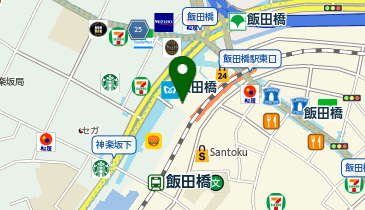 プレイヤーズ 飯田橋ラムラ店の地図画像