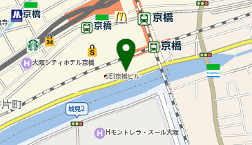 パン工房鳴門屋 JR京橋駅西口店の地図画像