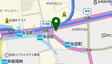 ミスターミニット東京メトロ 永田町駅店の地図画像