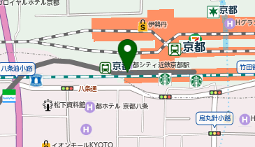 京都アルファの地図画像