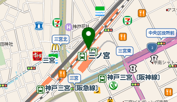iicot(イイコット) 三ノ宮店の地図画像