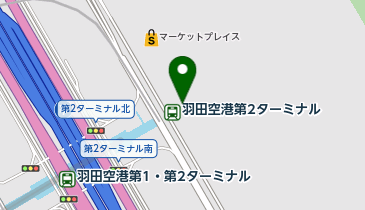 ヤマト運輸宅配カウンター(第2ターミナル)の地図画像