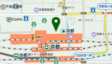 サロンウエダの地図画像