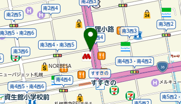コモノハナの地図画像
