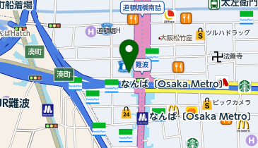 チケット7プレイガイド なんばウォーク店の地図画像