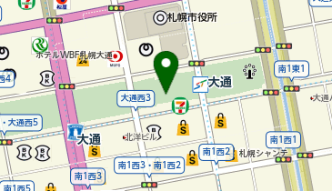 crie conforto(クリー コンフォルト) さっぽろ地下街オーロラタウン店の地図画像