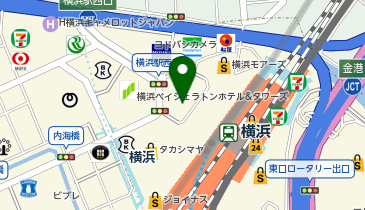 有隣堂 横浜駅西口コミック王国の地図画像