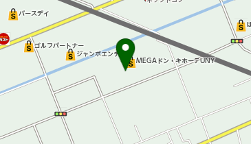TACO CAFE(タコ カフェ) MEGAドン・キホーテUNY掛川店 1Fの地図画像