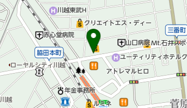 川越大野ビルの地図画像