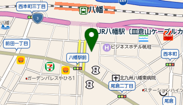 BAGZY(バグジー) さわらびガーデンモール八幡店の地図画像