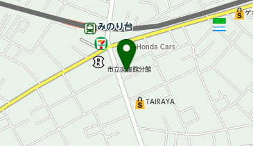 からあげの本田商店 みのり台店の地図画像