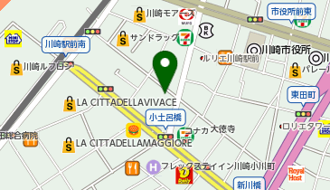 556 SEOUL(ソウル) 川崎店の地図画像