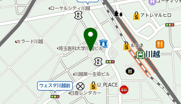 RINX(リンクス) 埼玉川越店の地図画像