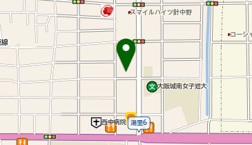 バイク王 大阪市東住吉店の地図画像
