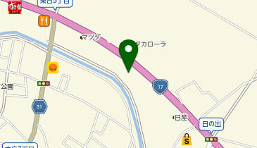 リサイクル整骨院モールの地図画像