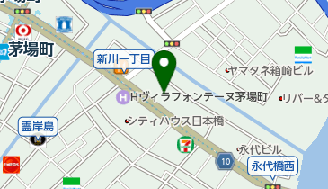 NMF茅場町ビルの地図画像