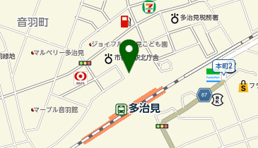 スパイスファクトリーあべべの地図画像