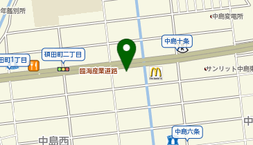 すき家 大分中島中央店の地図画像