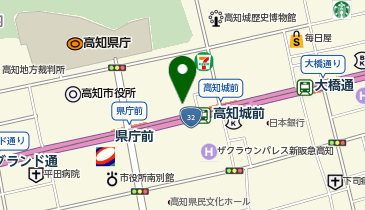 香川証券株式会社 高知支店の地図画像