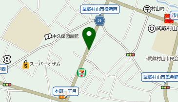 アゲラー本舗 武蔵村山店の地図画像