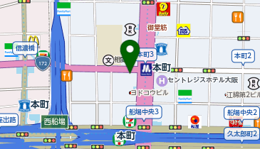 セラマジィ 大阪店の地図画像