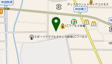 LAMU(ラムー) 本巣店の地図画像