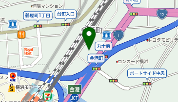 EXPG STUDIO YOKOHAMA(イーエックスピージー スタジオ ヨコハマ)の地図画像