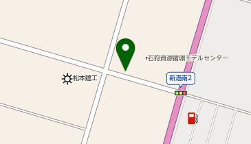 エネサイクル株式会社 石狩事業所の地図画像