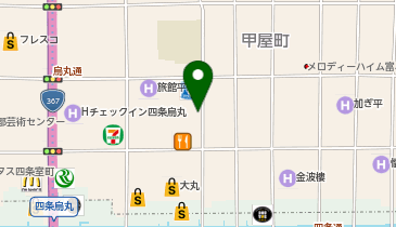 ラザール ダイヤモンド 京都店の地図画像