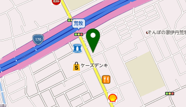 餃子の雪松 伊丹店の地図画像