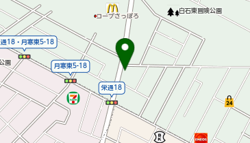 日本亭 栄通19丁目店の地図画像