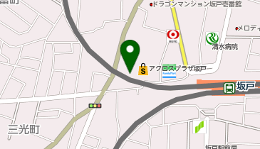 タカハシ坂戸店の地図画像