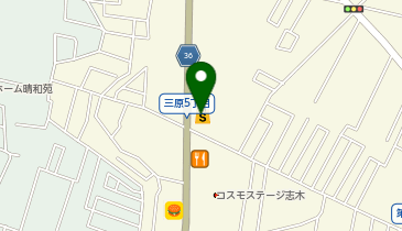 タカハシ朝霞三原店の地図画像