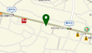 ホンダレンタカー共立 川崎宮前店の地図画像