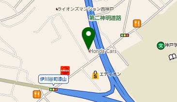 Honda Cars(ホンダ カーズ) 兵庫 大蔵谷インター店の地図画像