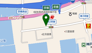 Kobe BMW(コウベ ビーエムダブリュー) ハーバー神戸支店の地図画像