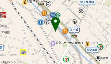 NBF渋谷ガーデンフロントの地図画像